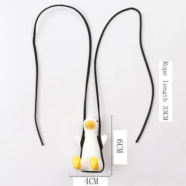 Super Cute Swing Duck Mirror Hanging Car Interior Accessories car