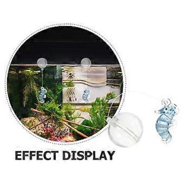 Akvarium Flydende Vedhæng Akvarium Flydende Søhest Selvlysende I Mørke Søhest Ornament