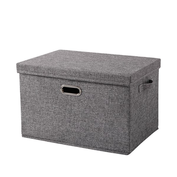 Store Bins med Lopp (34 x 24 x 18 cm) med Lokk [1 Pakke