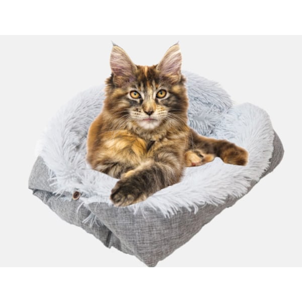 Grå Ner Grå Botten Nest Mjuk Kattmadrass, Ultra Mjuk, Mjuk Så
