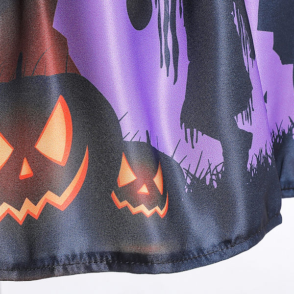 Halloween-noitapuku noidanhatulla, lapsille aave kurpitsa kallo