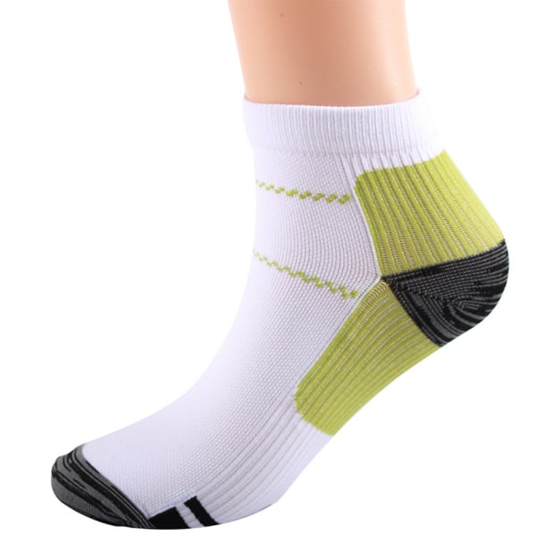 Lyhyet sukat 6 paria värikkäitä kompressiosukkia kipuun/turvotukseen