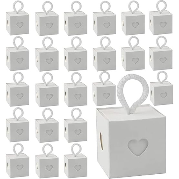30 st kartong presentask, bröllopsgodisbox, bröllopsgodisgåva b