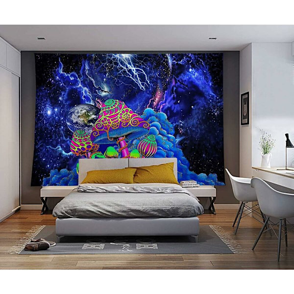 Nebula Galaxy seinävaate, psykedeelinen hippitaide, abstrakti