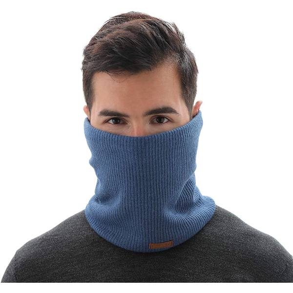 Halsrør Maske Balaclava Halsvarmer Vintertørklæde Vindtæt Ski Elastisk Tyk Blød Mesh Fleece For Halsvarmer