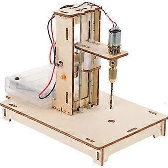 Lett Mini Drill, Perfekt for Både Trearbeid og Plastlaging