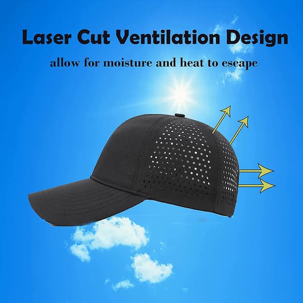 Herr Quick Dry Hat Oversized Xl Herr Dam Lättvikts Baseball H