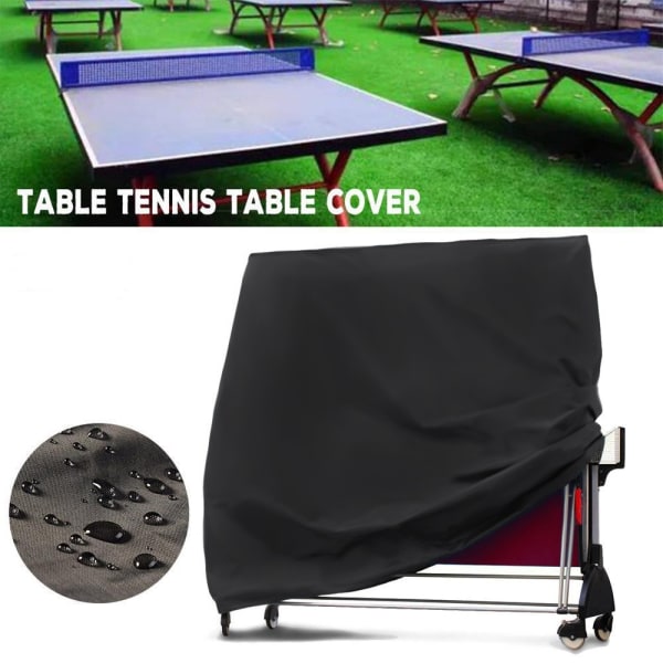 1 Pack of Waterproof and Dustproof Outdoor Table Tennis Table Cov