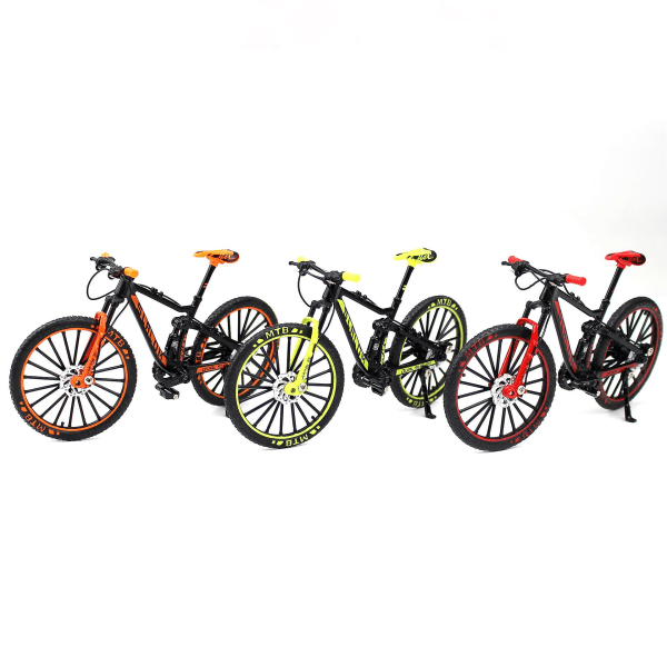 Mini 1:10 Legering Cykel Skala Model Desktop Simulering Ornament F