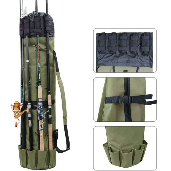 Fishing rod bag, rod bag, fishing bag, length: 123cm