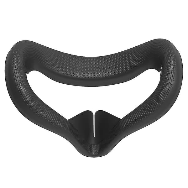 Vr Face Silikonöverdrag Kuddfodral för Oculus Quest 2（Svart）