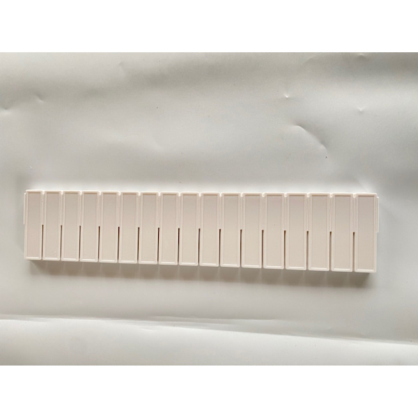 Set med 6, lådarrangör, rutnätlådeavdelare, justerbar, plast