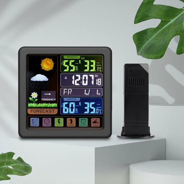 Langaton sääasema, sääasema LCD-värillisnäytöllä I