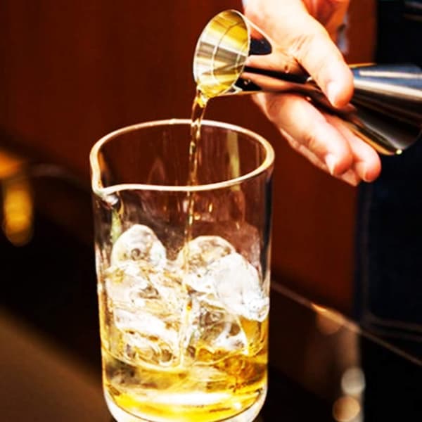 Rustfritt stål cocktail jigger, for profesjonell bartender, Surf