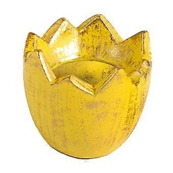 Tealight Ljusstake Ljusstakar Staty för Skrivbord Påsk (Äggskal) Eggshell