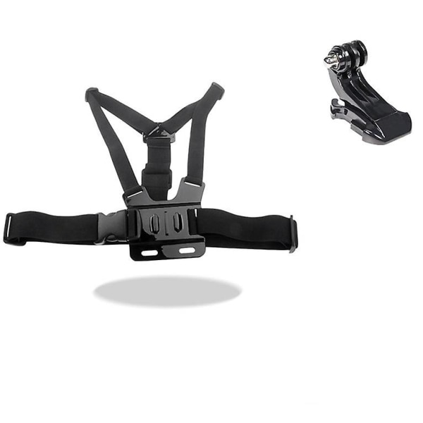 Brystmontert sele Chesty-stropp kompatibel med Gopro Hero og actionkameraer Fullt justerbar bryststropp（Type A）