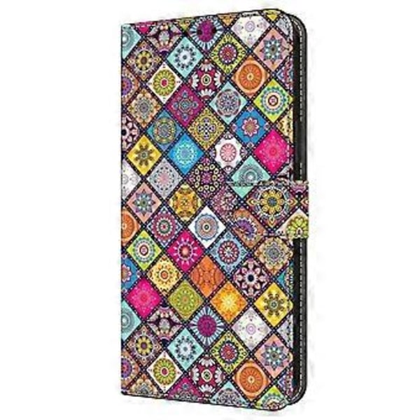 Skal för Samsung Galaxy A16 5G/A16 4G TPU+PU Läder Flip Fodral Colorful Leather