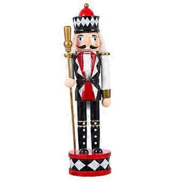 Jul-tema Trä Nötknäppare Prydnad Jul Dekorativ Ornament Juldekoration