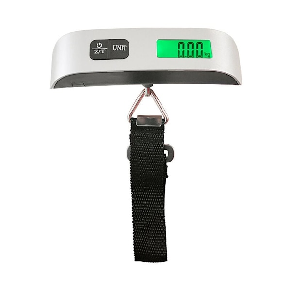 Bärbar digital hängande bagagevåg för resor, resväska med