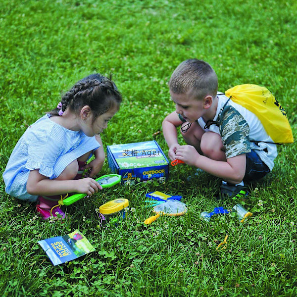 Utomhus Explorer Kit Gåvor Leksaker, Barnkikare Set, Bäst För 8+ Årig Pojke Och Flicka, Barn Äventyr Kit(20 Pcs)