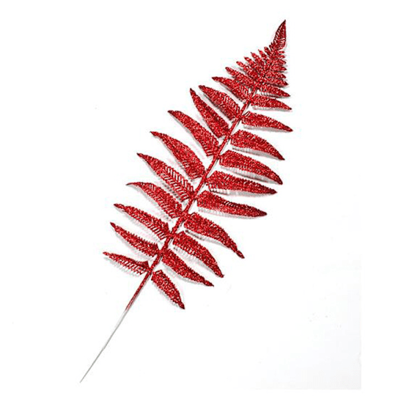 5 stk. julepynt drysset med rosegull 14CM juleblader hus dekorasjoner juletre stort blad anheng