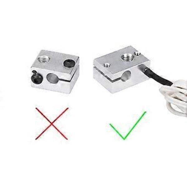 3D-skrivare NTC100K Termistor för Sensor Värmeblock Hotend Extruder NTC100K