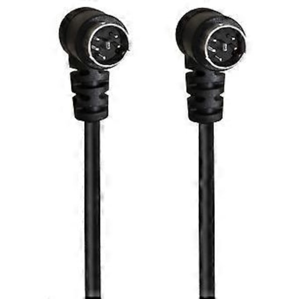 S Video 5Pin Kabel Han til Han mini DIN 5 Nål S Video Linje Sikrer Klar Og Jævn Auditiv Visuel Oplevelse 3m double bend