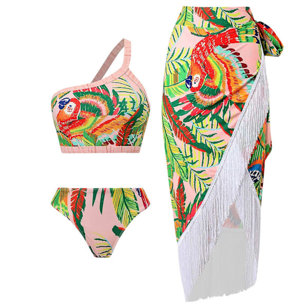Kvinnors Bikini Baddräkt Baddräkt Med Badkläder Strandklänning Y85（XL）