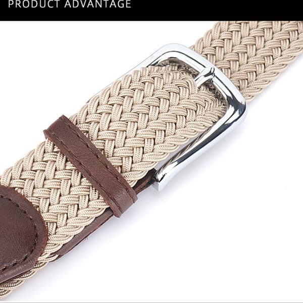Herrebælte, bredde 3,4 cm (beige)