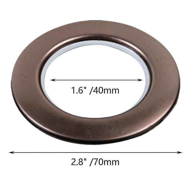 80 st gardinöglor, gardinöglor, klämmor, innerdiameter 46 mm