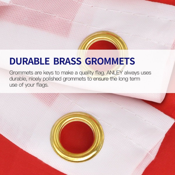 [Køb 1, Få 1 Gratis] Polyester Canada National Flag Med Messing Øjer, 3x 5 Fod