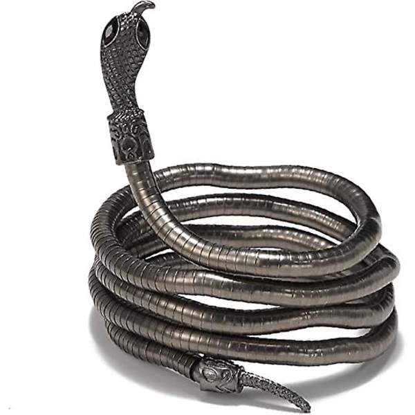 Orm Armband Justerbar Punk Orm Halsband Halsband Flexibel Fleranvändningsbar Halsband Smycken För Män Kvinna