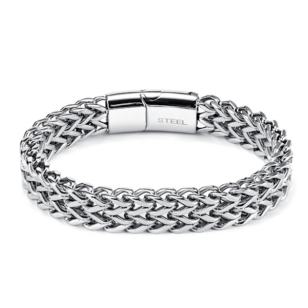 Europeisk og amerikansk mote herre armbånd i titanstål Kazak