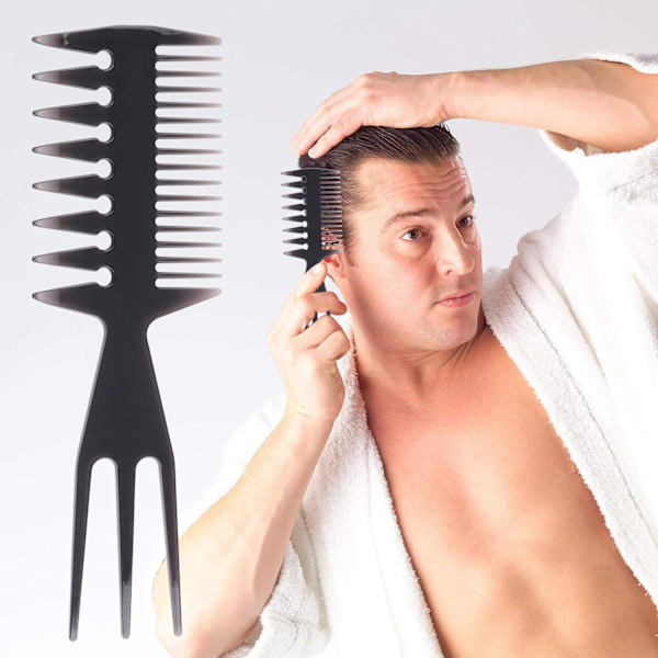 10-pack Professionella Stylingkammar för Frisörer - Varierat Set