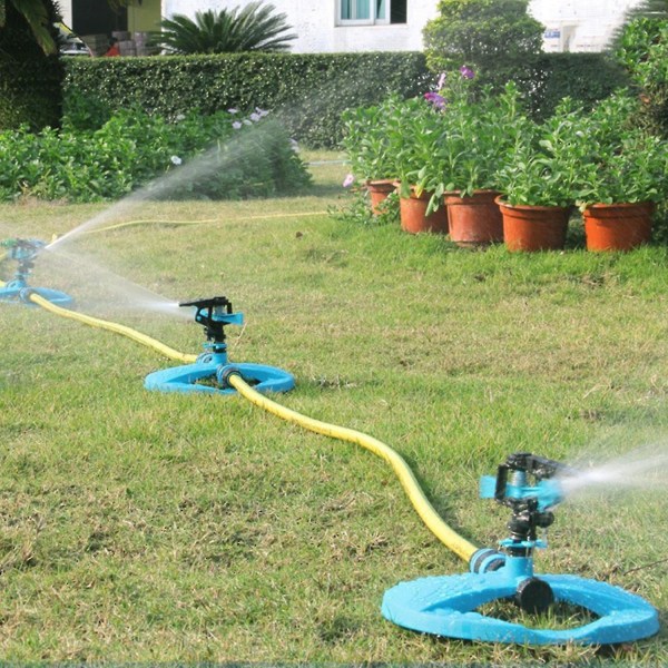 360 graders trädgårdssprinkler Automatisk vattenspridare