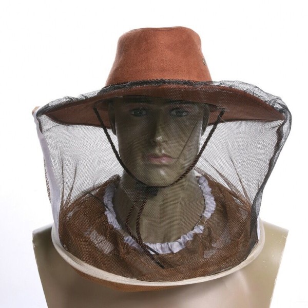 Cowboy Beekeeper Hat - För ansikts- och huvudskydd