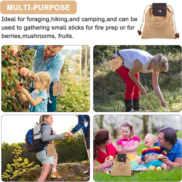 Lerretovertrekk for fruktplukking, Foraging-pose, Lerretovertrekk for foraging, Beltepose