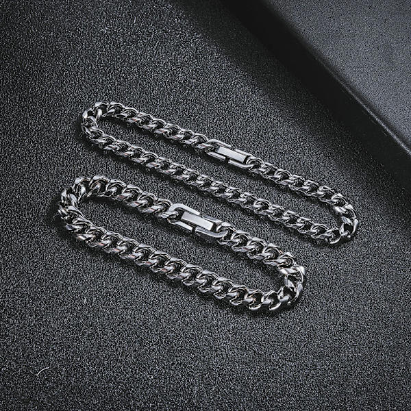 Enkel clip-on armbånd fashion titanium stål armbånd udsøgt