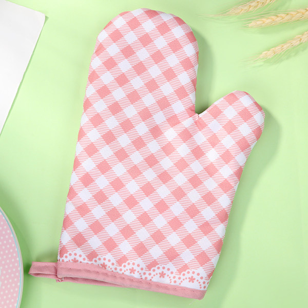 2-pack rosa ugnshandskar köksredskapshandskar värmebeständiga