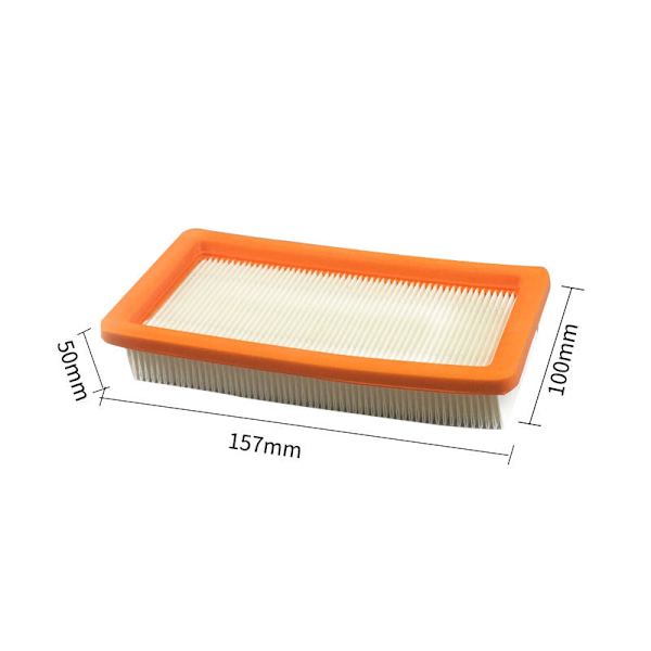 4 stk. støvsugerfilter erstatning for Karcher DS5500 DS6000 DS5600 S