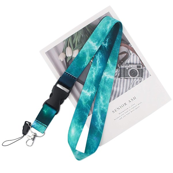 Nebula Star Kvalitets Lanyard med nøgle- eller ID-kortholder