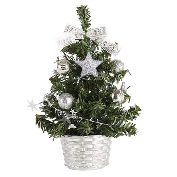 Mini juletræ, julebordsdekoration, 20 cm