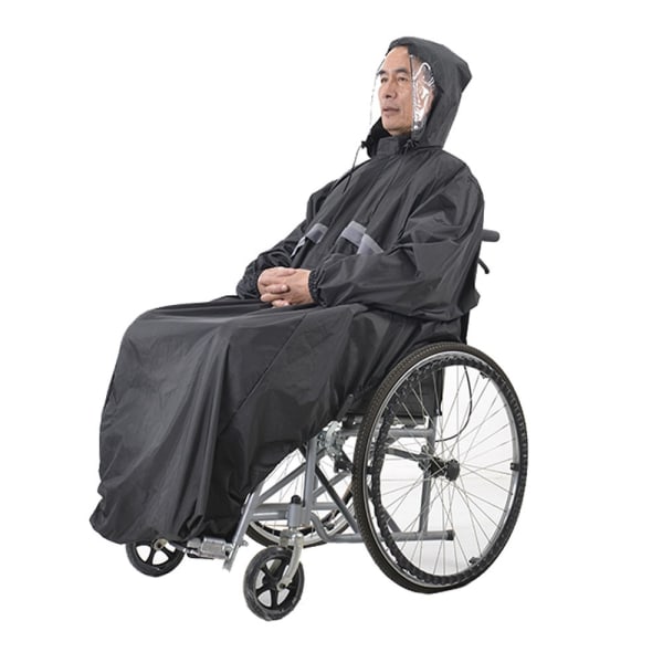 Kørestol med ærme, vandtæt og fuldt beskyttet, elastisk f