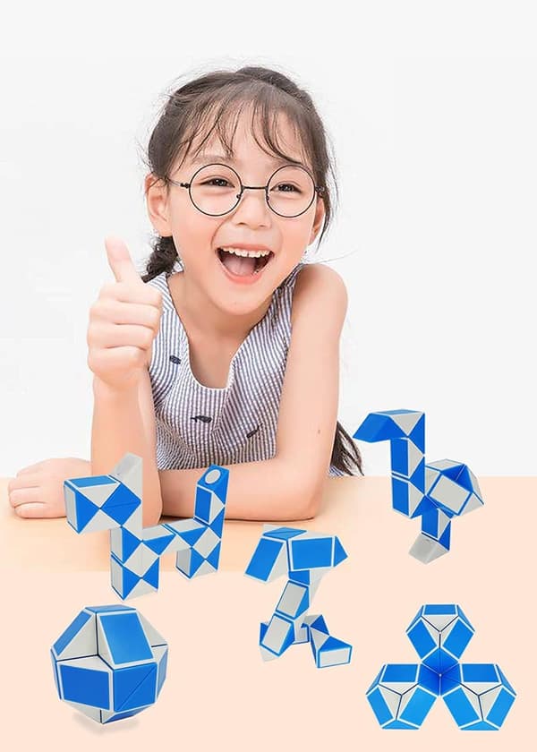 Magic Snake 24 Blocks Magic Snake-Magic Snake Cube-Snake Toys -Bi