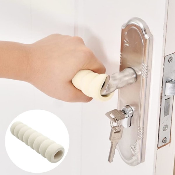 10 st Cover Skum Mjukt skum Dörrhandtag Bumper Dörrhandtagsskydd för dörr- eller fönsterhandtag