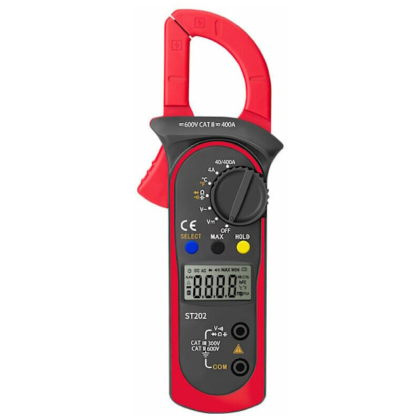 Digitalt klemmemåler, automatisk målemultimeter og voltmeter