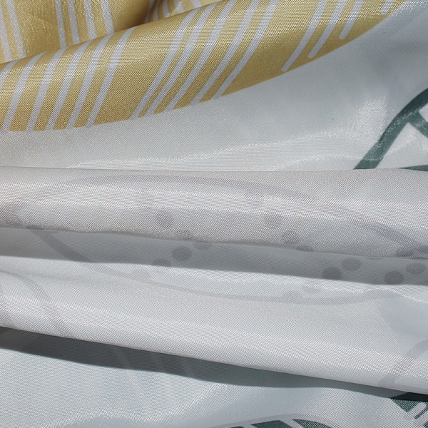 Vandtæt tyk polyester bruseforhæng polyester stof vandtæt