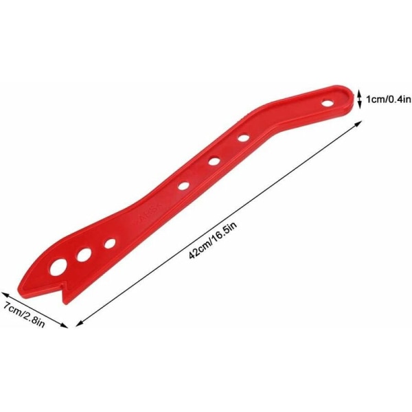 1kpl suora pöytäsahan työntölaite Punainen turvapuuntyöstösahan työntäjä f
