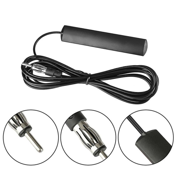 Car Antenna Car Stereo Fm Am Radio Antenna Car Adhesive Mount Hidden Patch Antenna（5M）