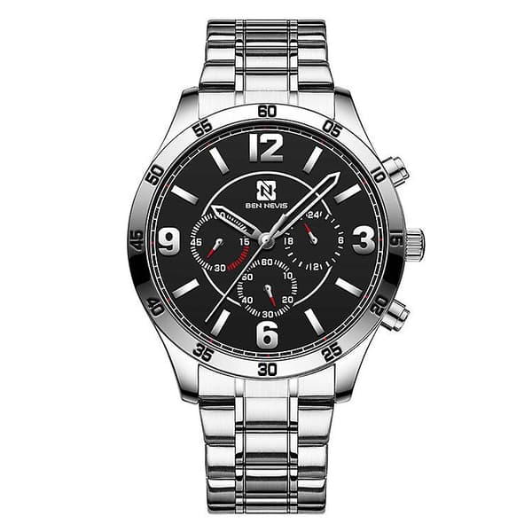 Ben Nevis Herre Quartz Ur (Sort)